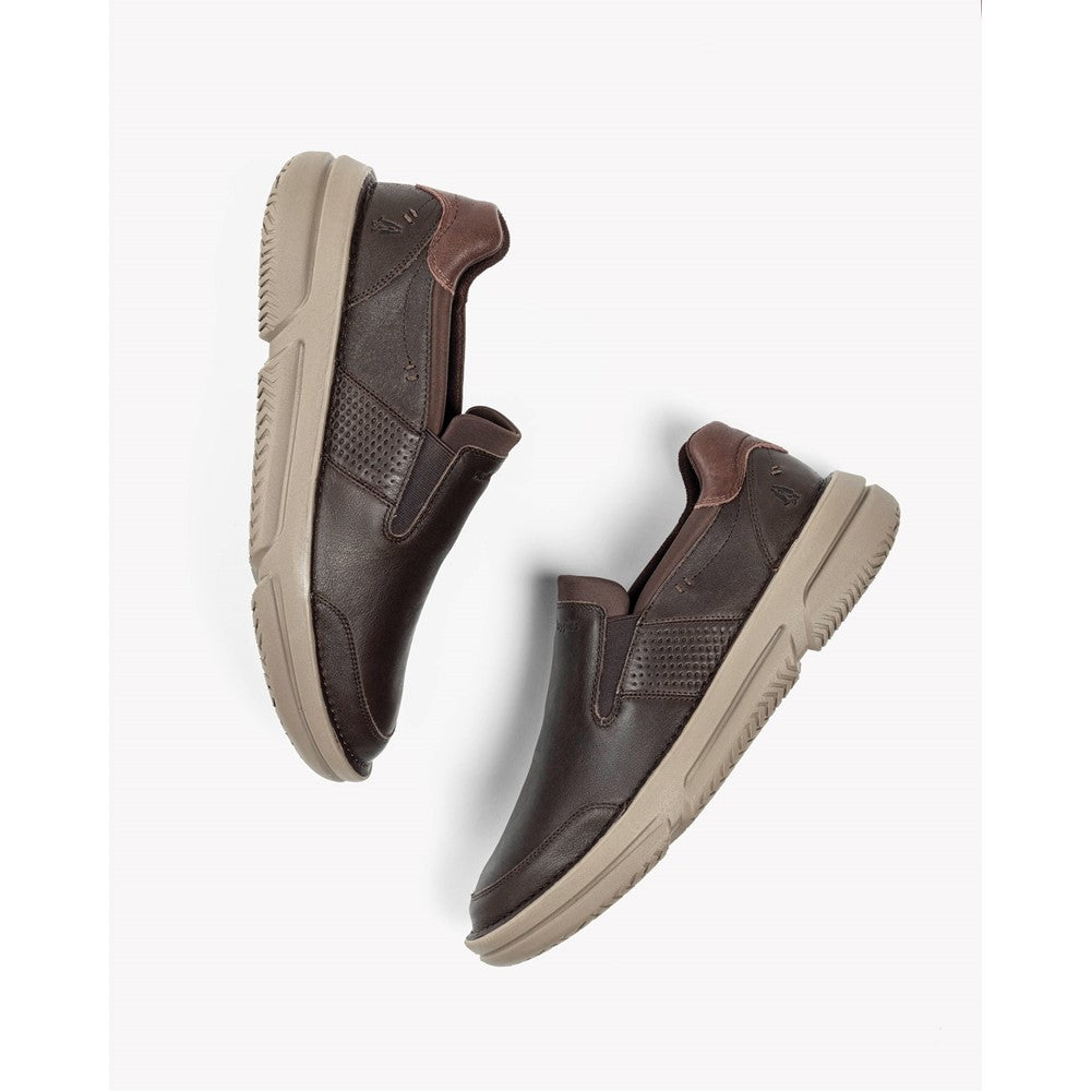 Slip On Mens Summer Brown Hush Puppies Baylor Step-In