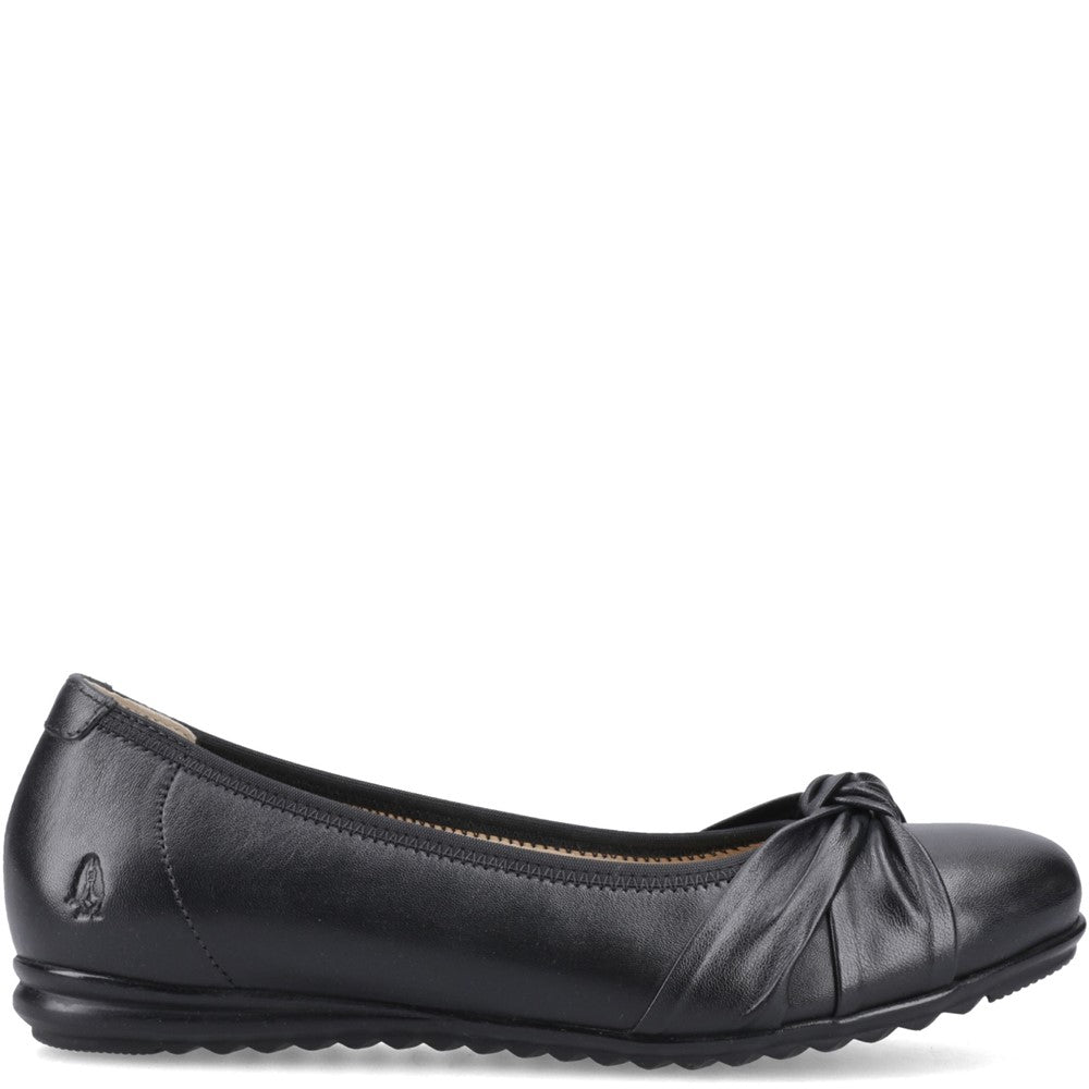 Ballerinas Black Hush Puppies Lilith Knot Ballerina