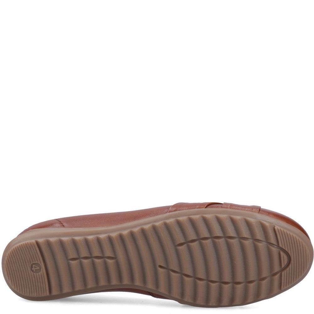 Ballerinas Tan Hush Puppies Lilith Knot Ballerina