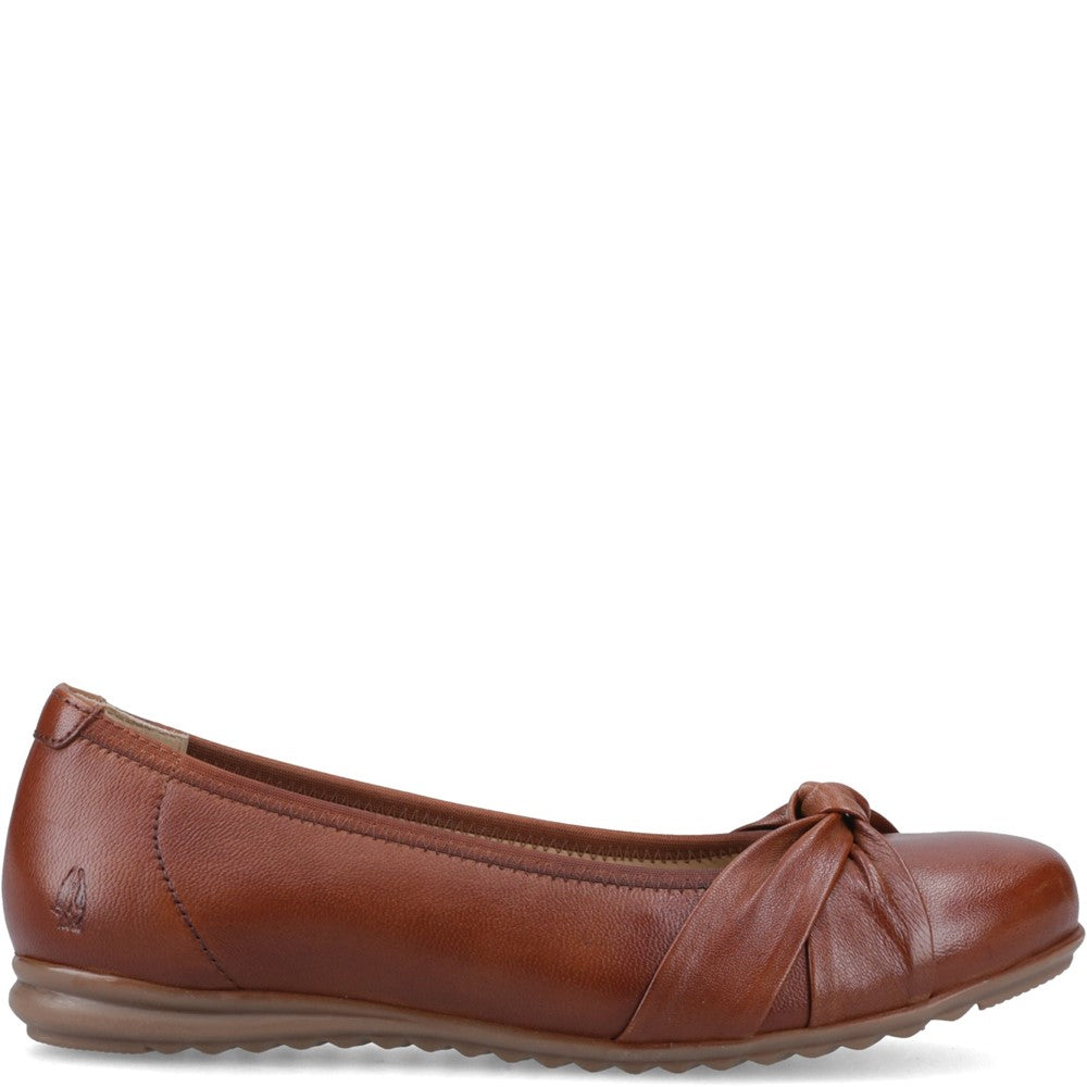 Ballerinas Tan Hush Puppies Lilith Knot Ballerina