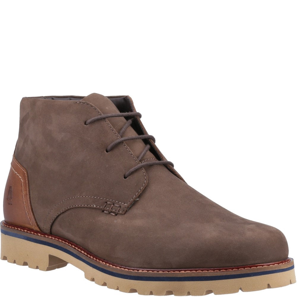Mens Boots Brown Hush Puppies Moore Chukka Boot