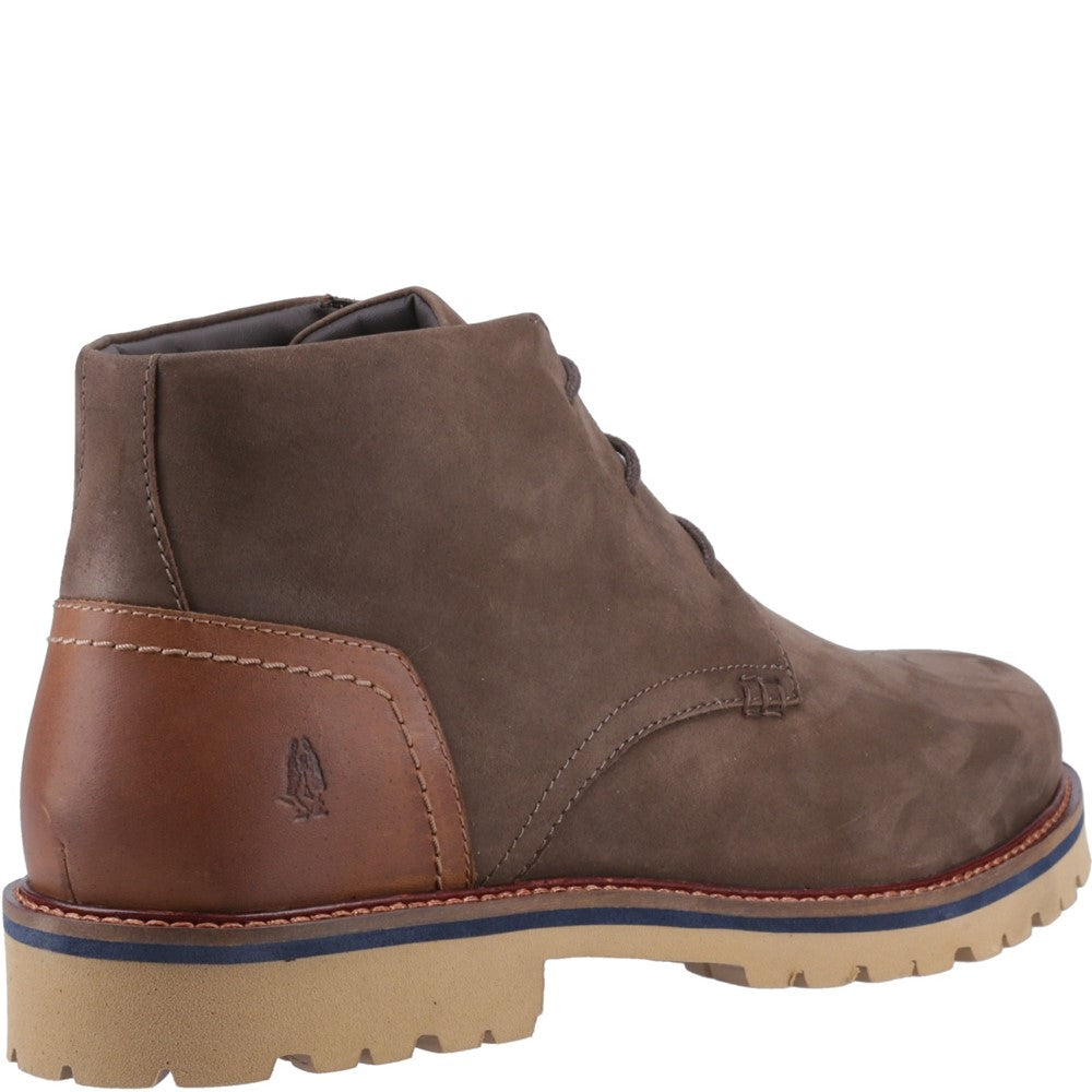 Mens Boots Brown Hush Puppies Moore Chukka Boot