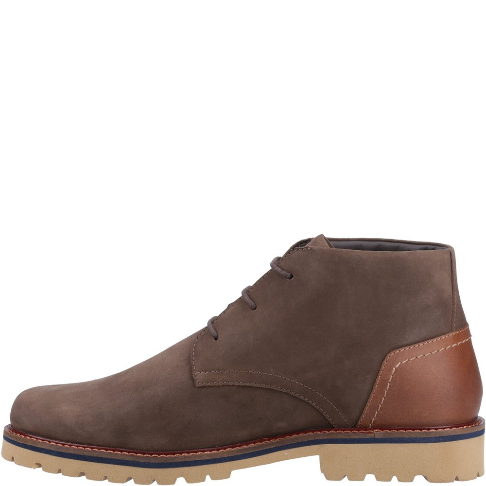 Mens Boots Brown Hush Puppies Moore Chukka Boot