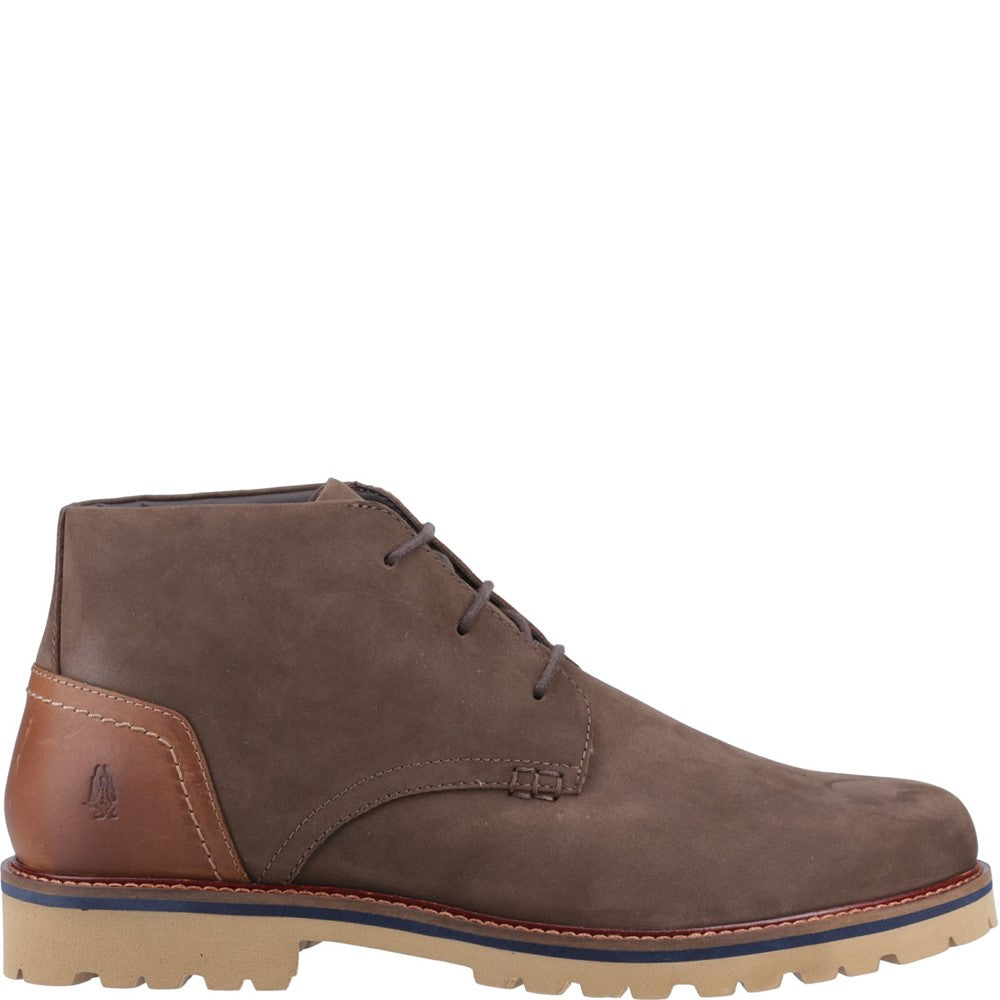 Mens Boots Brown Hush Puppies Moore Chukka Boot