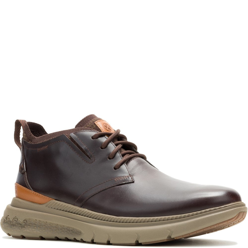 Mens Boots Brown Hush Puppies Excel Chukka Boot