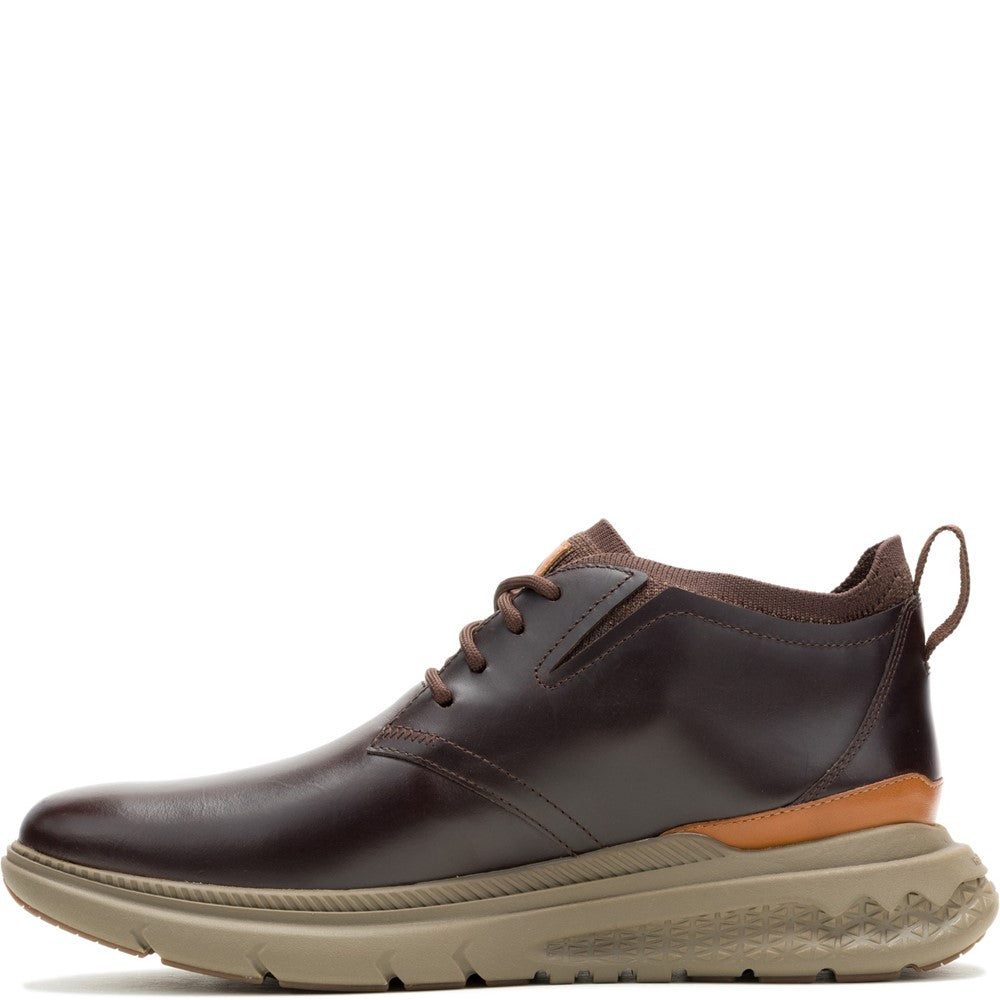 Mens Boots Brown Hush Puppies Excel Chukka Boot