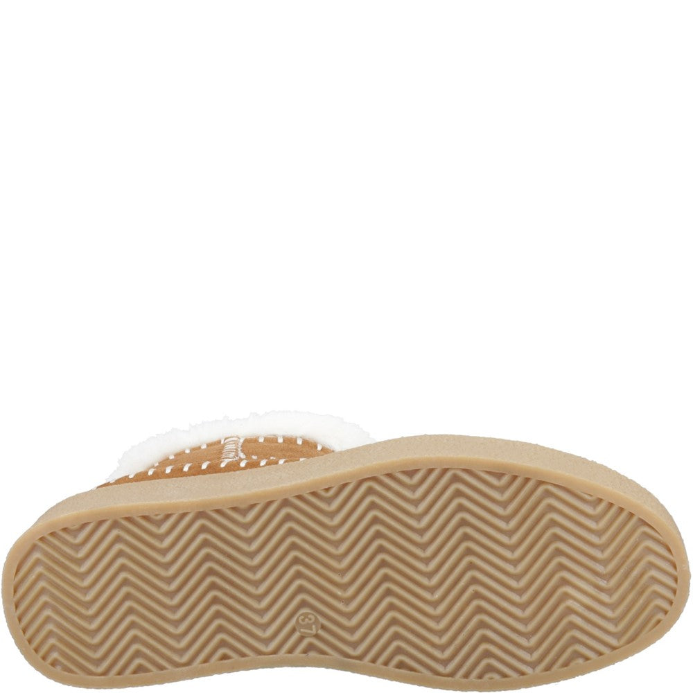 Ladies Ankle Boots Tan Hush Puppies Brielle Stitch Boot