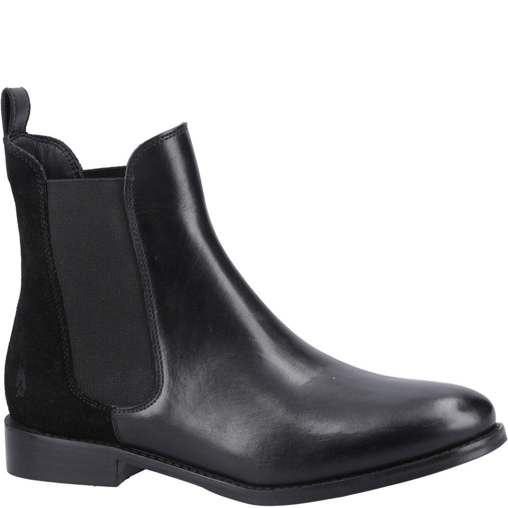 Ladies Ankle Boots Ebony Hush Puppies Colette Boot