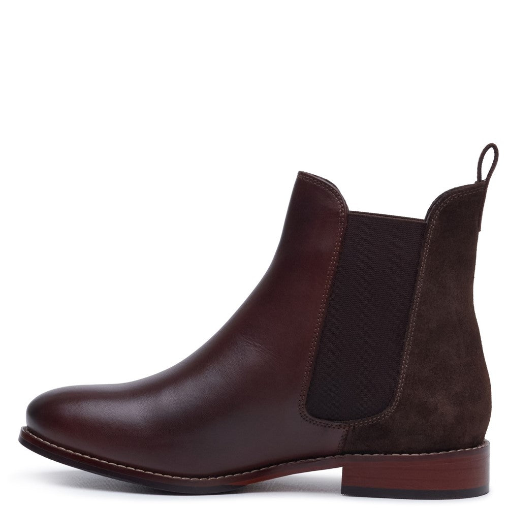 Ladies Ankle Boots Chocolate Hush Puppies Colette Boot