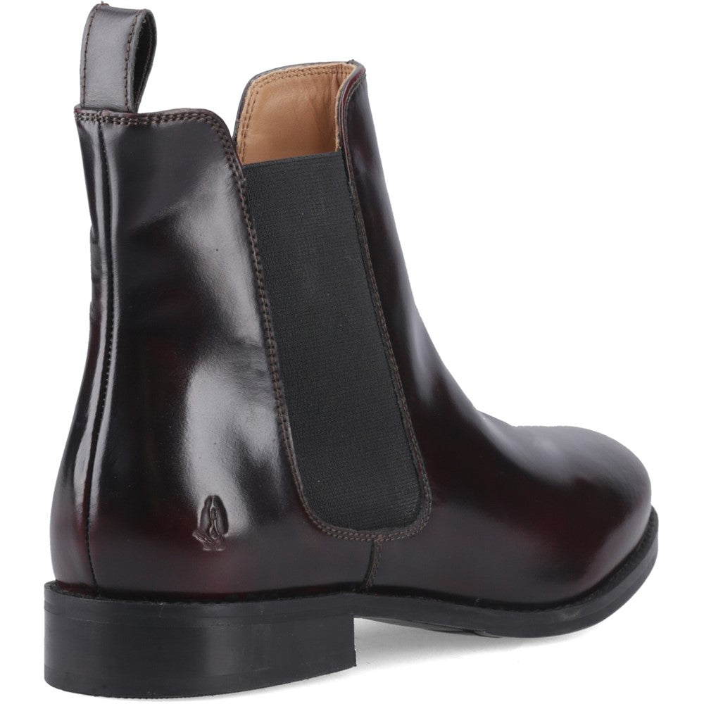 Ladies Ankle Boots Bordo  Hi-Shine Hush Puppies Colette Boot