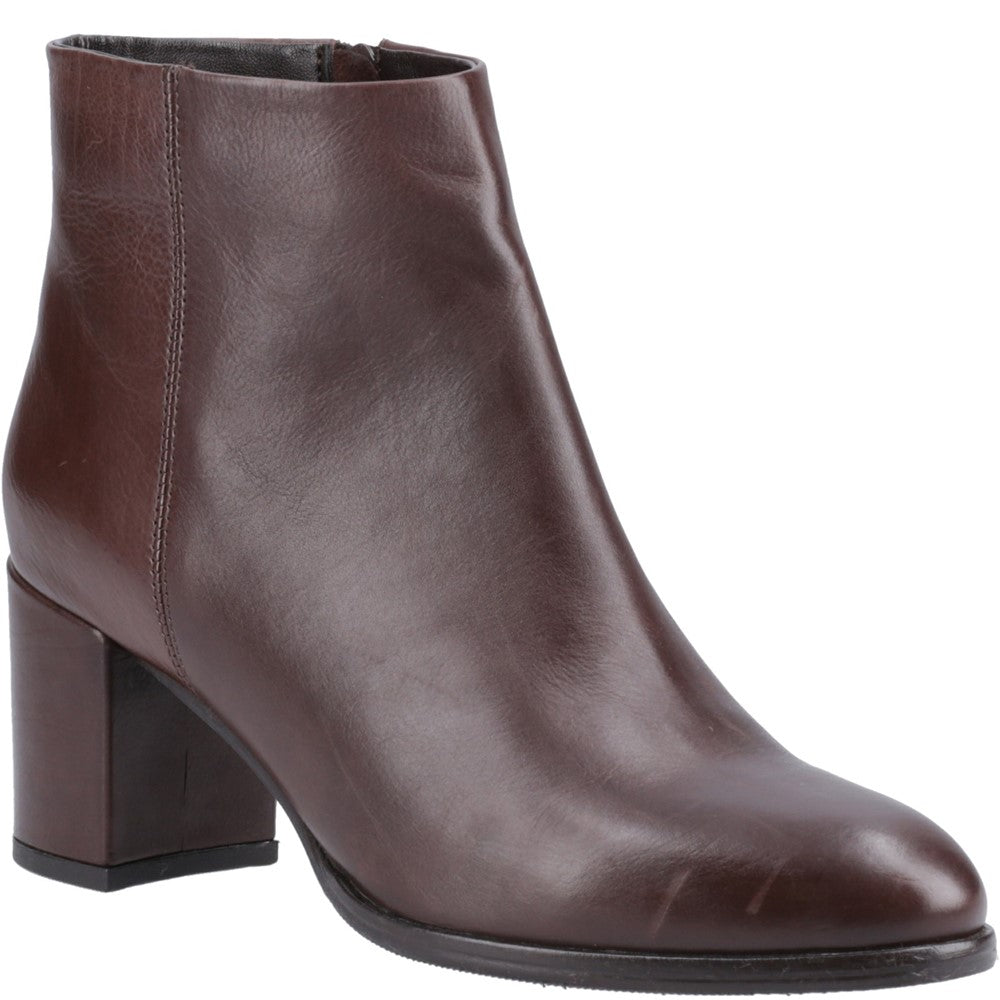 Ladies Ankle Boots Brown Hush Puppies Claridy Boot