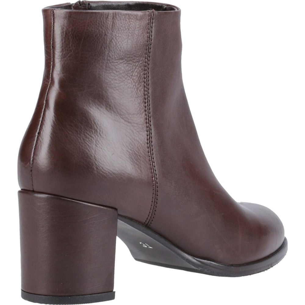 Ladies Ankle Boots Brown Hush Puppies Claridy Boot