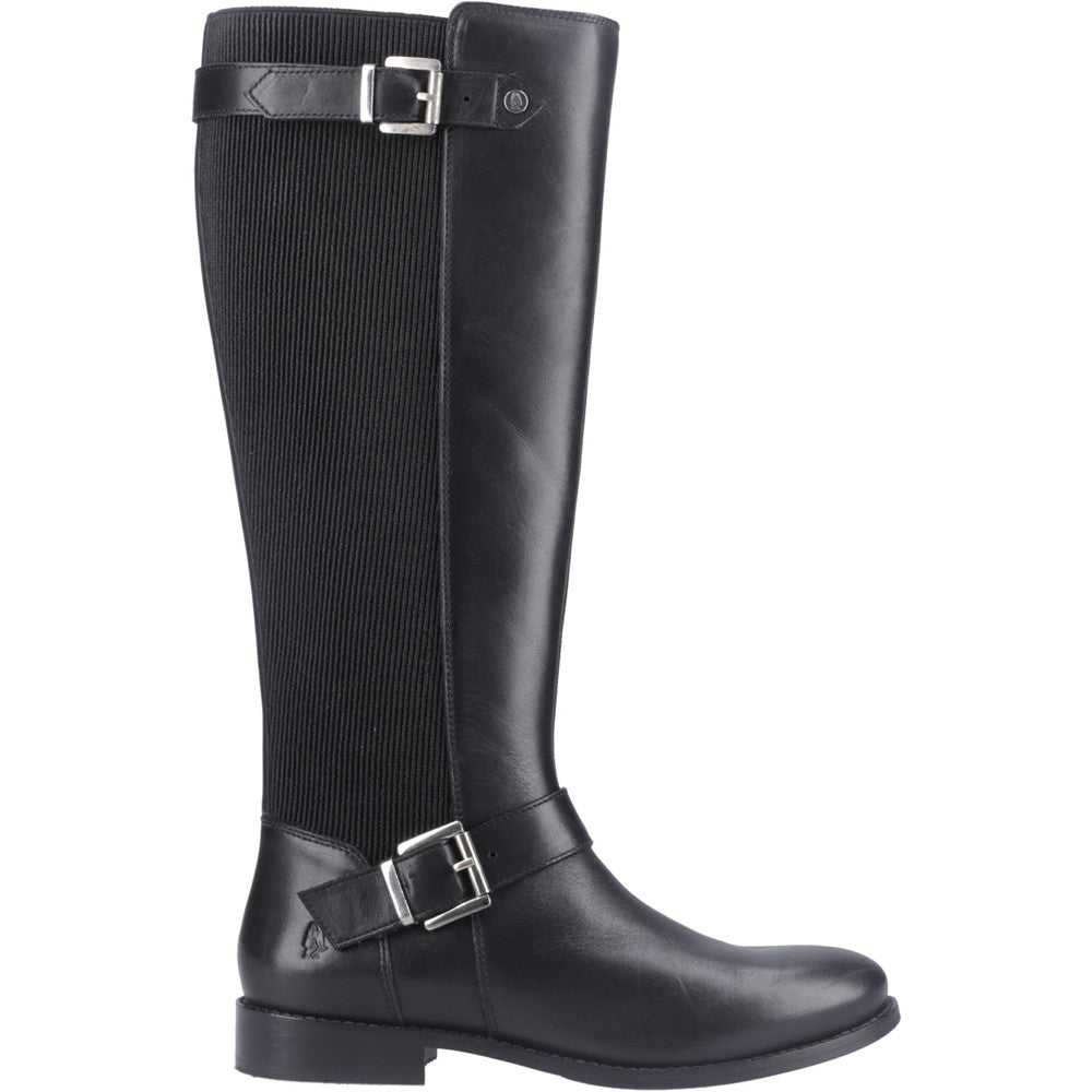 Ladies Long Boots Black Hush Puppies Daphne Long Boot