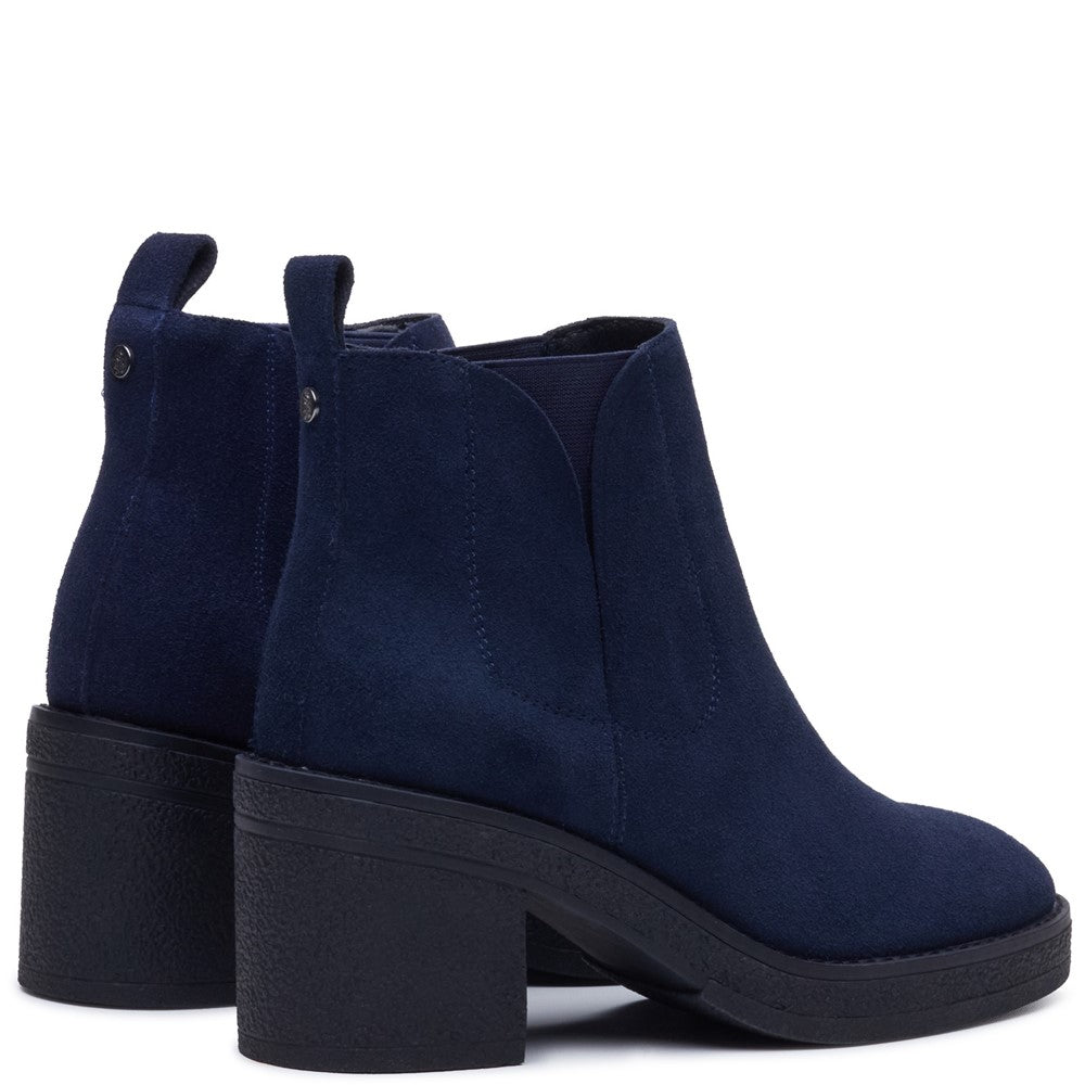 Ladies Ankle Boots Navy Hush Puppies Felicia Chelsea Boot