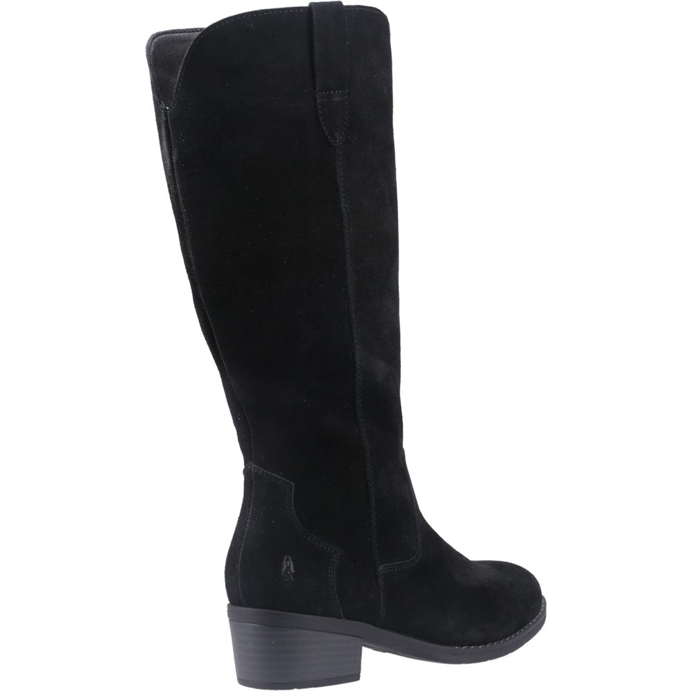 Ladies Long Boots Black Hush Puppies Isabella Long Boot