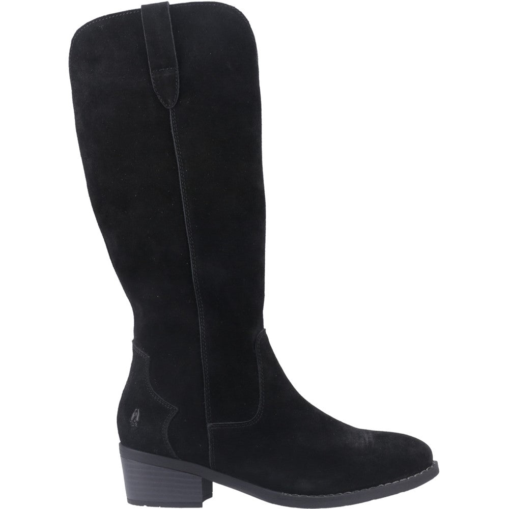 Ladies Long Boots Black Hush Puppies Isabella Long Boot