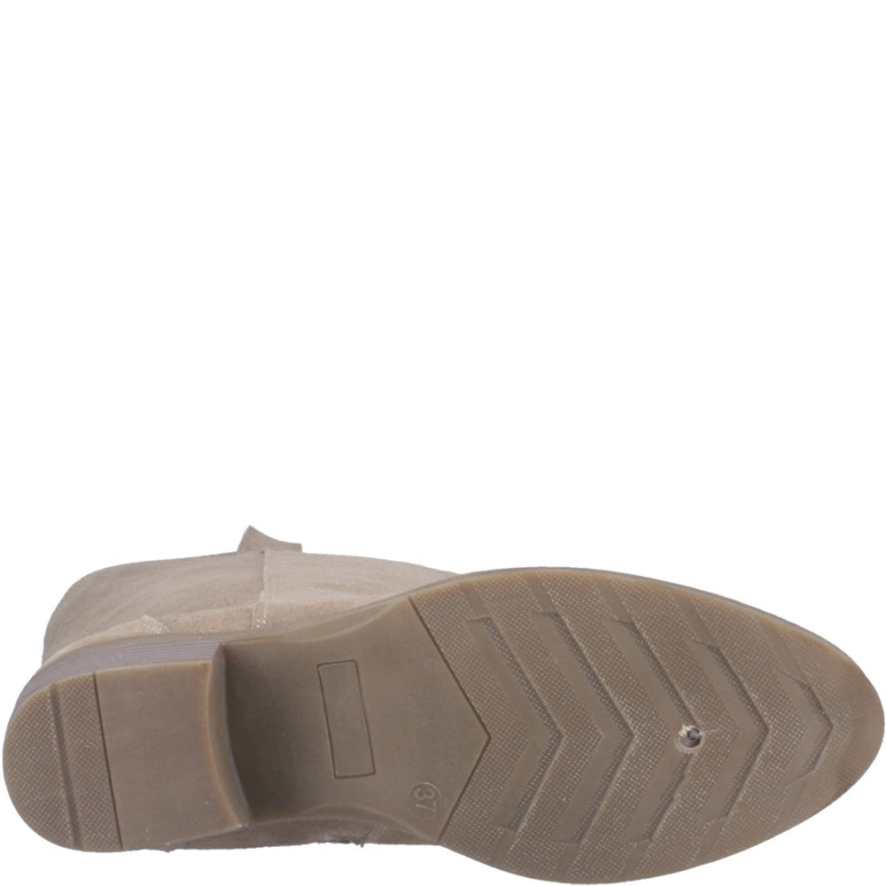Ladies Long Boots Taupe Hush Puppies Isabella Long Boot