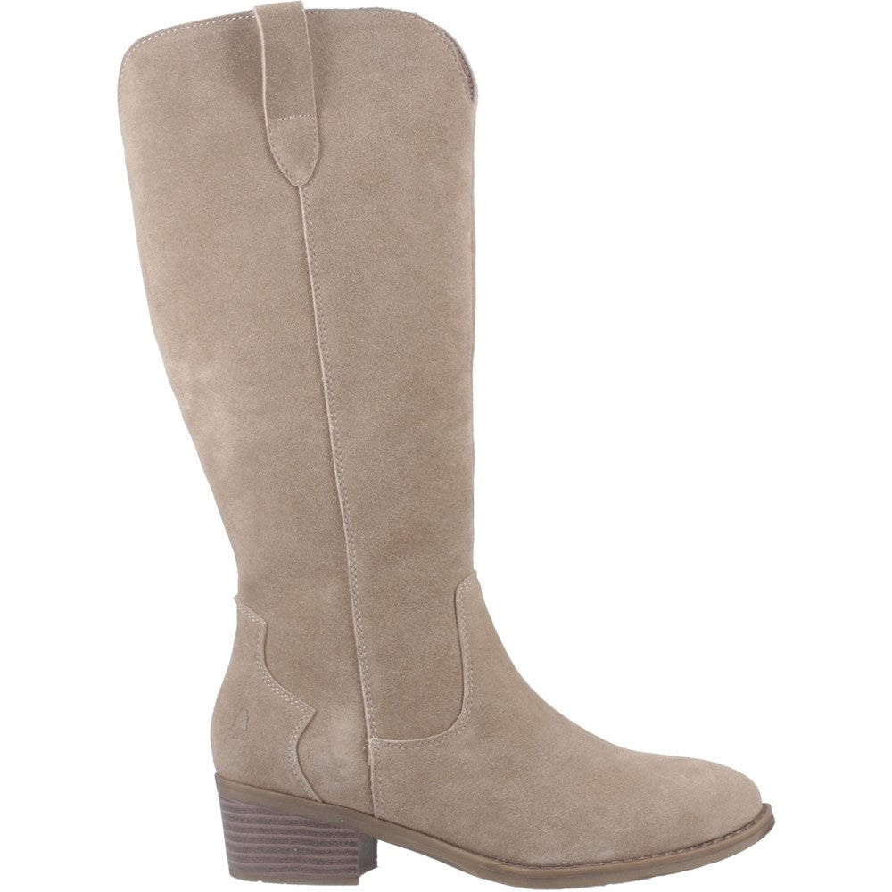 Ladies Long Boots Taupe Hush Puppies Isabella Long Boot