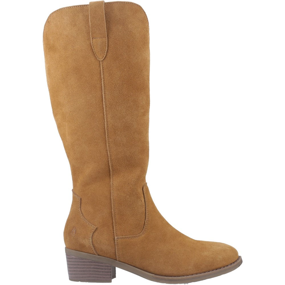 Ladies Long Boots Tan Hush Puppies Isabella Long Boot