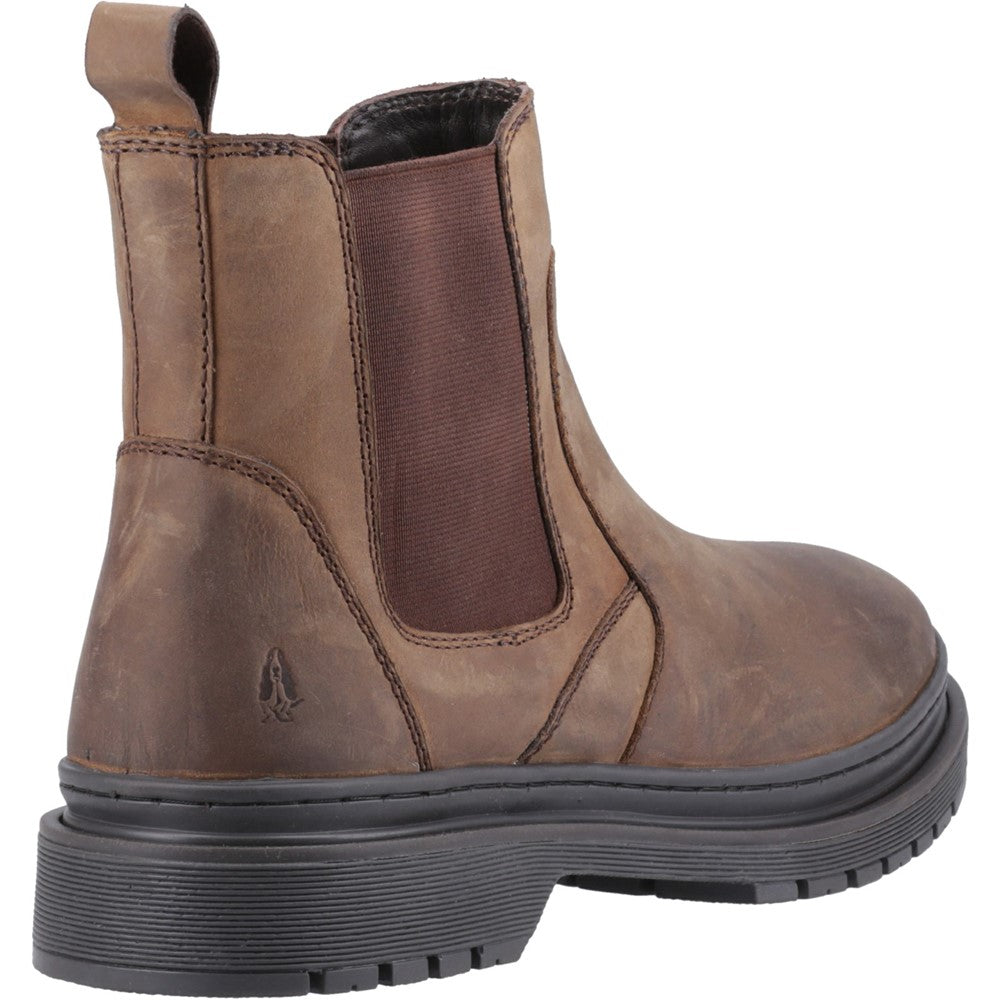 Mens Boots Brown Hush Puppies Jamie Chelsea Boot