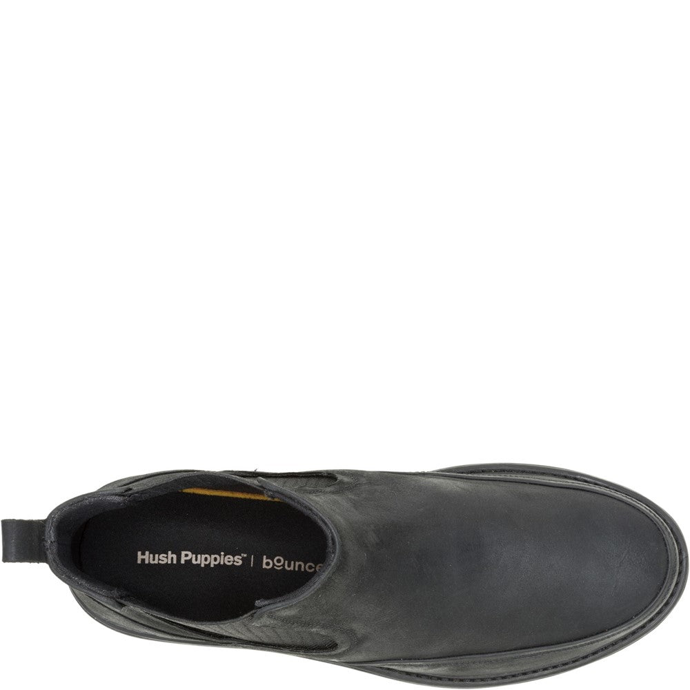 Mens Boots Black Hush Puppies Jenson Gore Boot