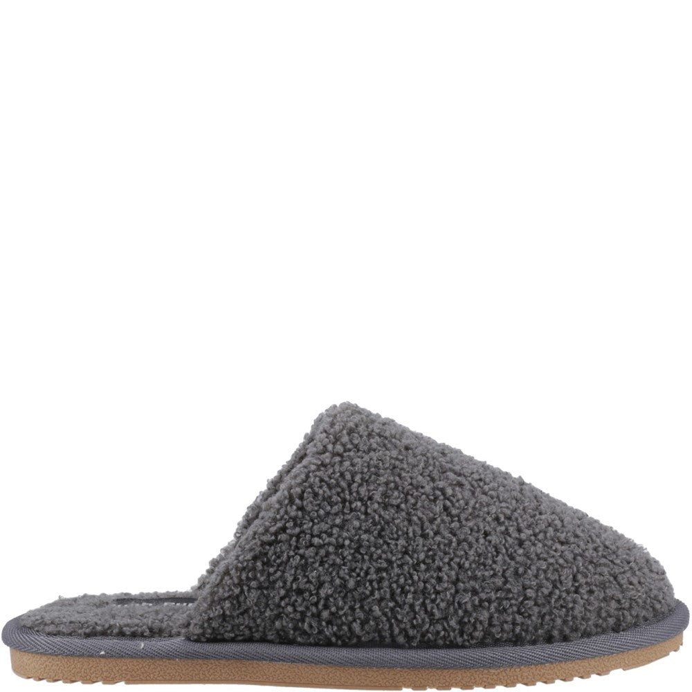 Classic Ladies Slippers Charcoal Hush Puppies Joanna Mule