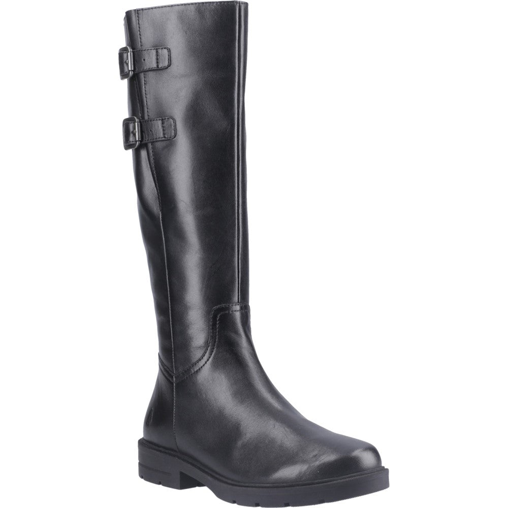 Ladies Long Boots Black Hush Puppies Tallulah Long Boot