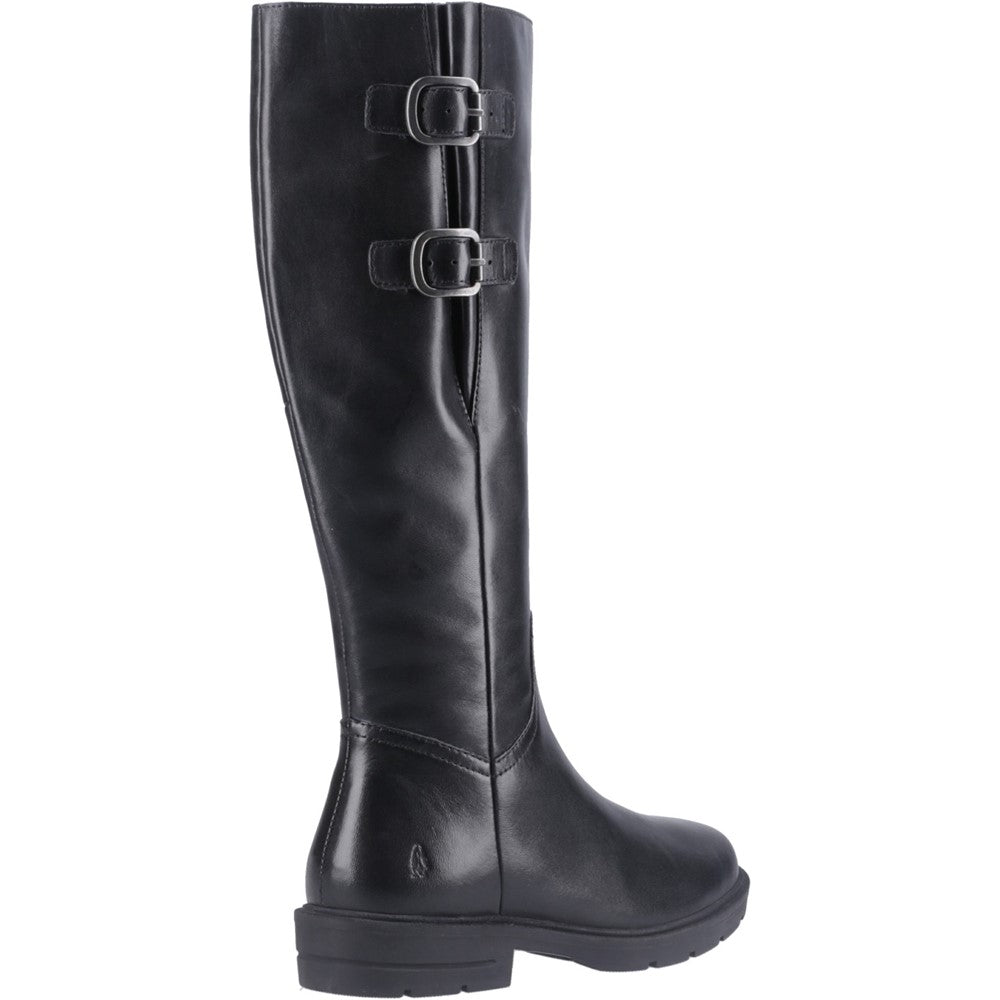 Ladies Long Boots Black Hush Puppies Tallulah Long Boot