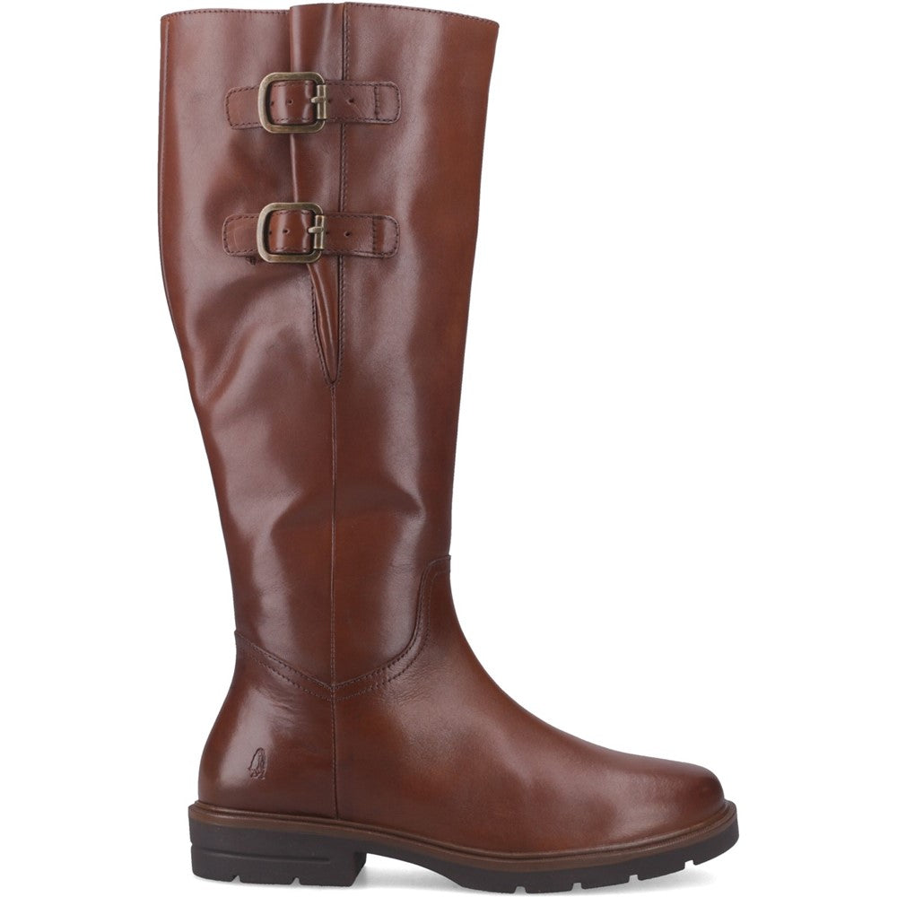Ladies Long Boots Tan Hush Puppies Tallulah Long Boot