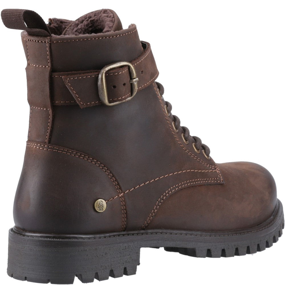 Ladies Ankle Boots Brown Hush Puppies Wanda Lace Boot