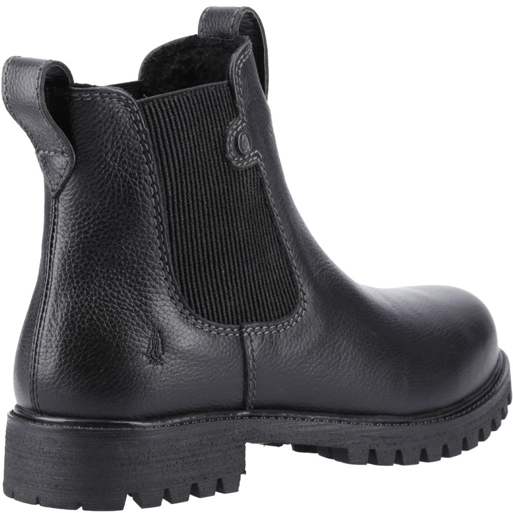 Ladies Ankle Boots Black Hush Puppies Wynter Chelsea Boot