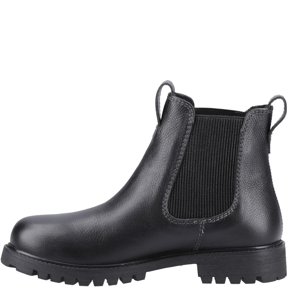 Ladies Ankle Boots Black Hush Puppies Wynter Chelsea Boot