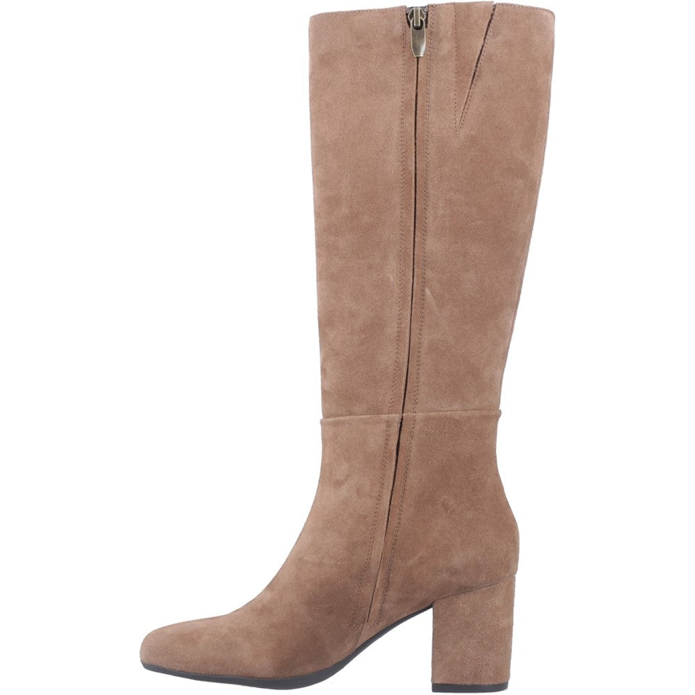 Ladies Long Boots Mocha Hush Puppies Oprah Long Boot