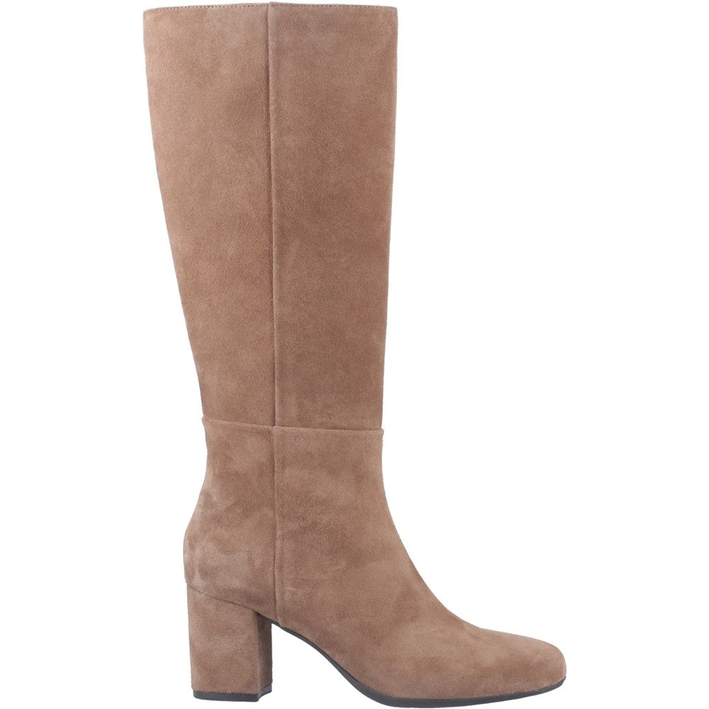 Ladies Long Boots Mocha Hush Puppies Oprah Long Boot