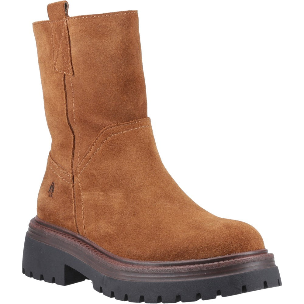 Ladies Ankle Boots Tan Hush Puppies Rebecca Boot