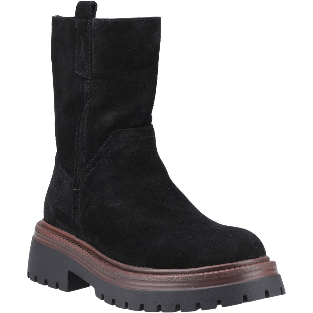 Ladies Ankle Boots Black Hush Puppies Rebecca Boot