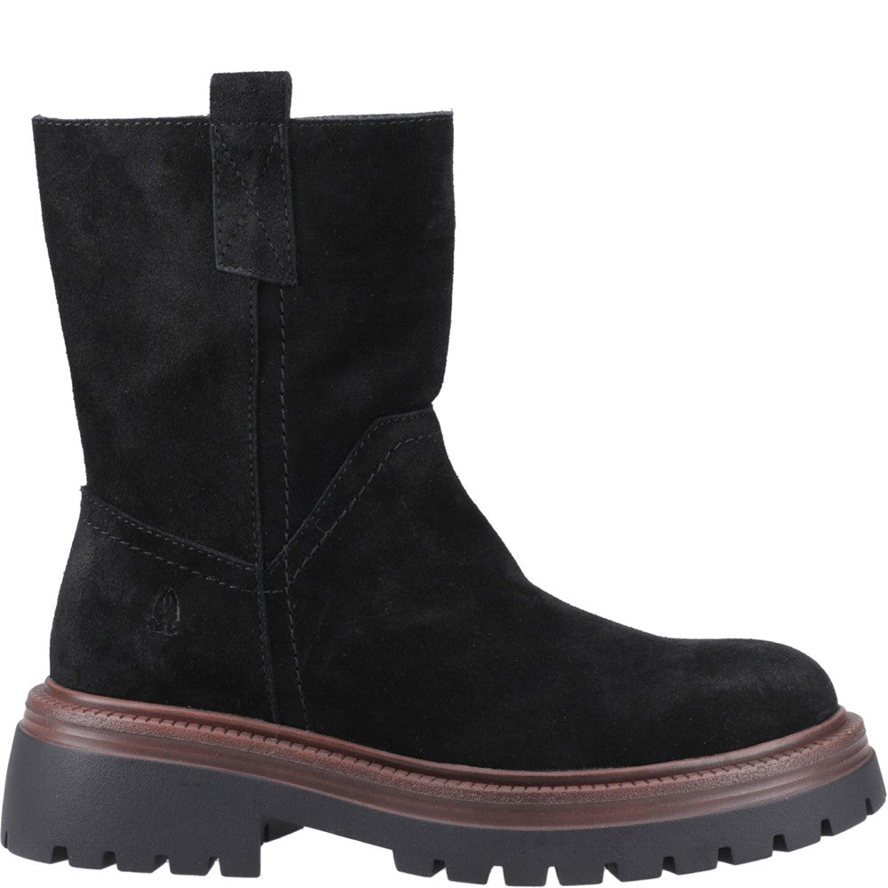 Ladies Ankle Boots Black Hush Puppies Rebecca Boot