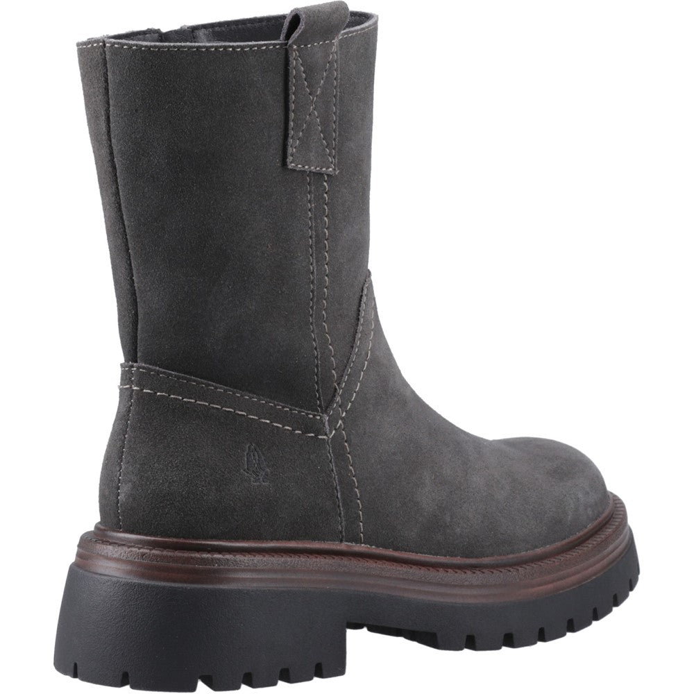 Ladies Ankle Boots Charcoal Hush Puppies Rebecca Boot