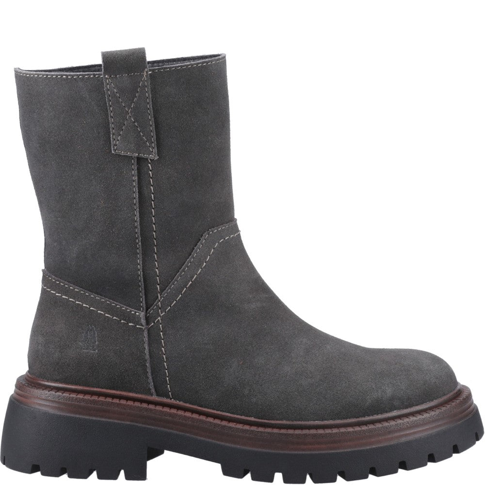 Ladies Ankle Boots Charcoal Hush Puppies Rebecca Boot