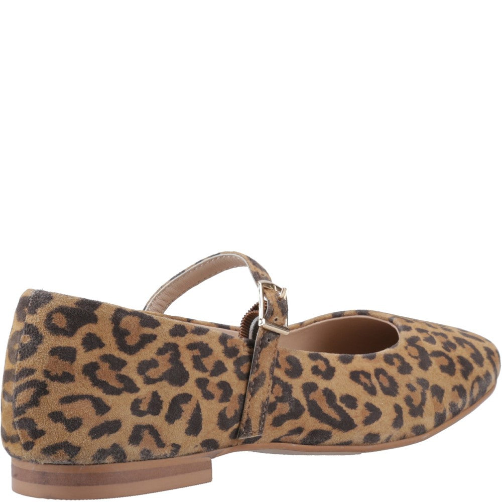 Ballerinas Leopard Hush Puppies Pasha Suede Ballerina