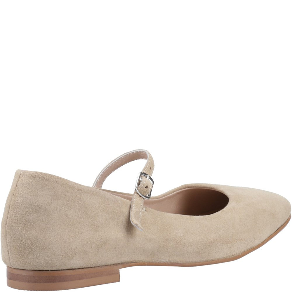 Ballerinas Taupe Hush Puppies Pasha Suede Ballerina