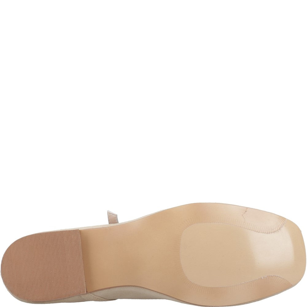 Ballerinas Taupe Hush Puppies Pasha Suede Ballerina