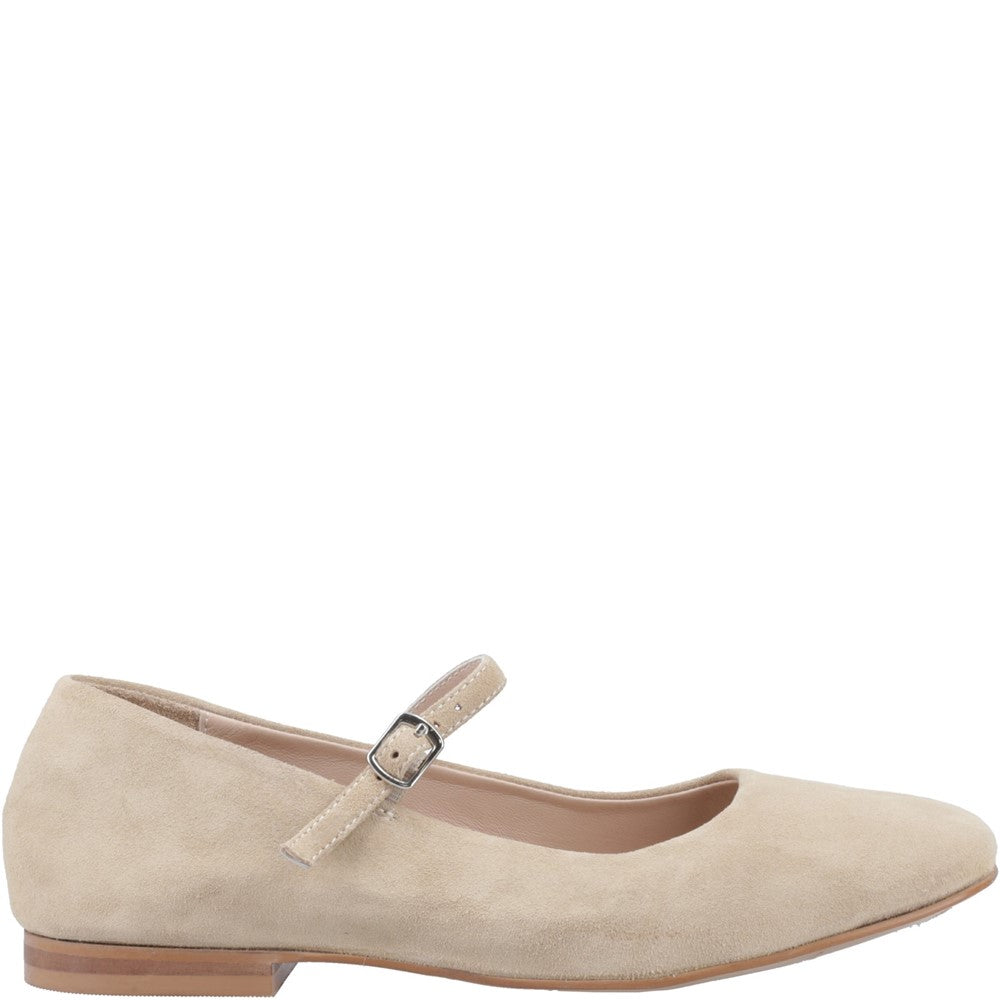 Ballerinas Taupe Hush Puppies Pasha Suede Ballerina