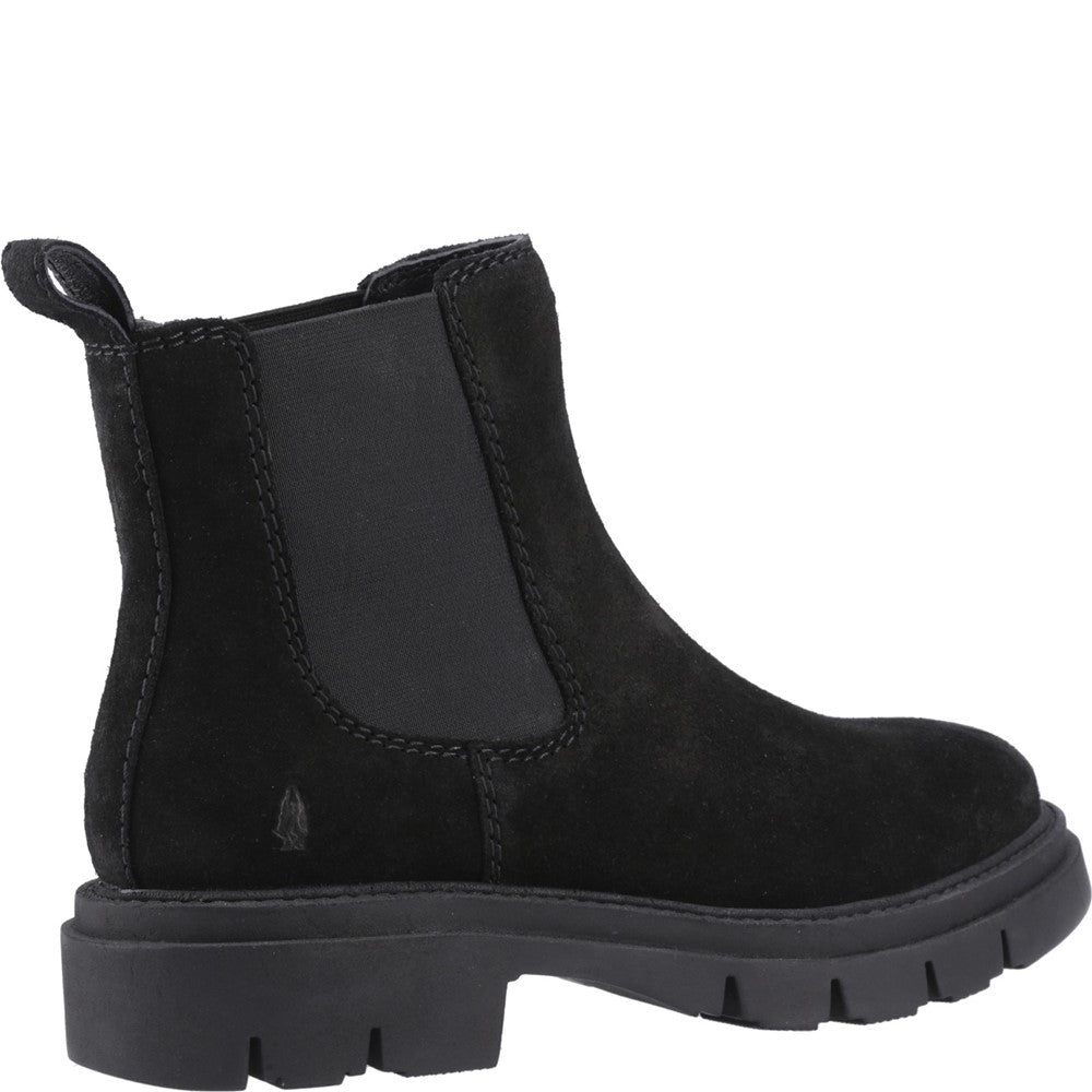 Ladies Ankle Boots Black Hush Puppies Raya 2 Chelsea Boot