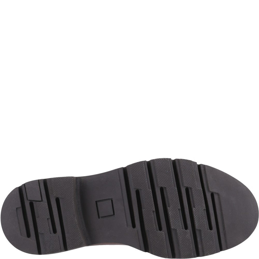 Ladies Ankle Boots Brown Hush Puppies Raya Shearling Boot