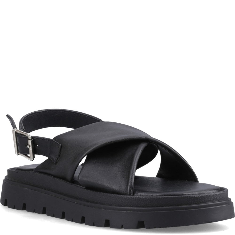 Sandal Ladies Summer Black Hush Puppies Lara Sandal