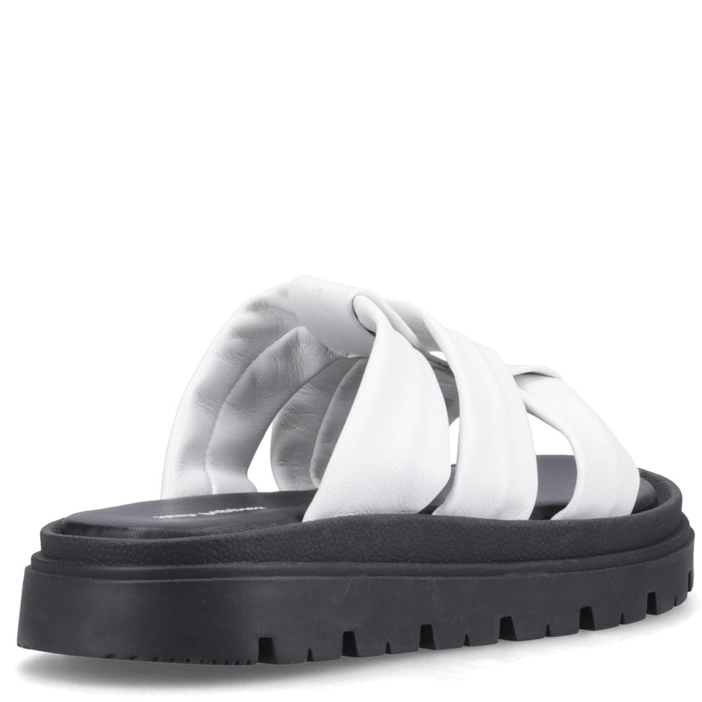 Shoe Ladies Summer White Hush Puppies Loretta Mule