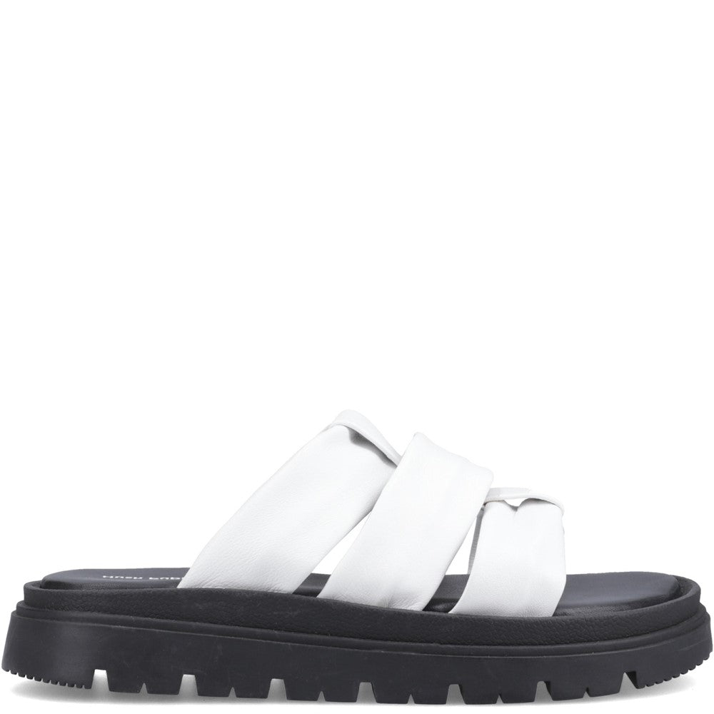 Shoe Ladies Summer White Hush Puppies Loretta Mule