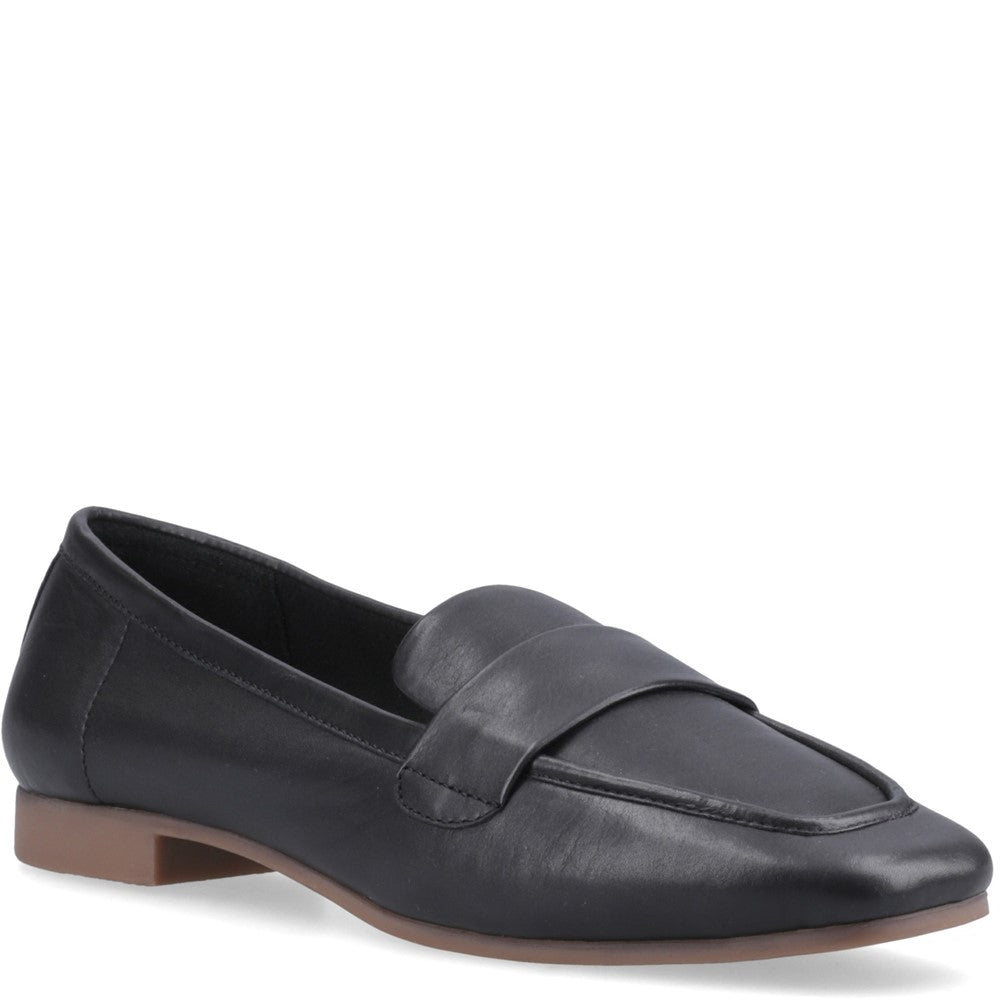 Shoe Ladies Summer Black Hush Puppies Sutton Loafer