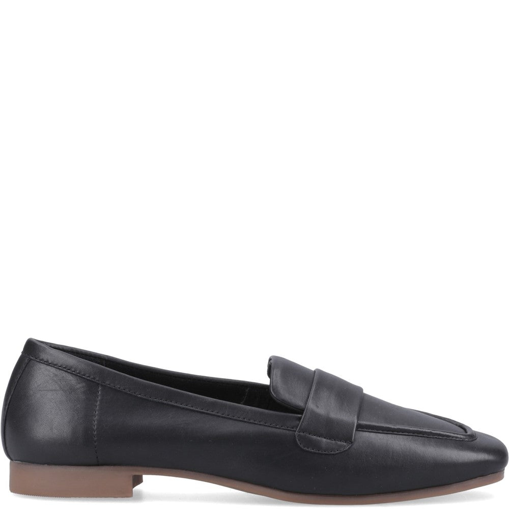 Shoe Ladies Summer Black Hush Puppies Sutton Loafer